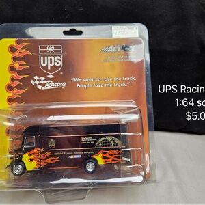 Nascar UPS Racing Die-Cast Truck - Black and Orange